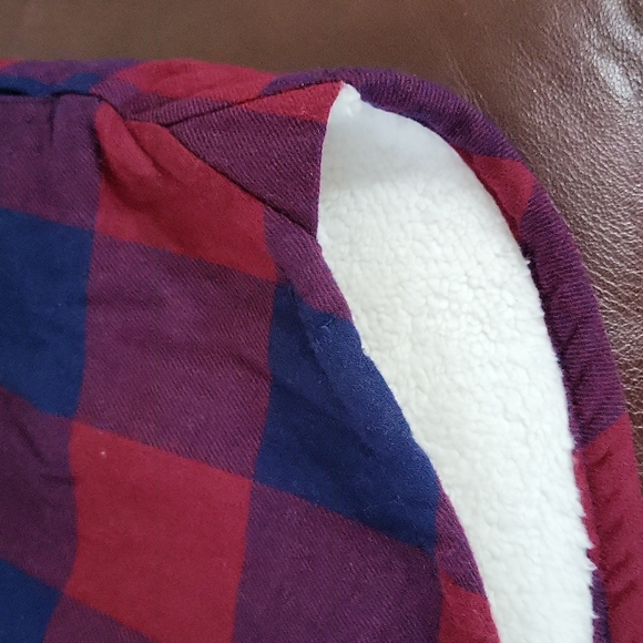 J. Crew Sherpa Lined Oversized Plaid Shacket - Picture 13 of 14